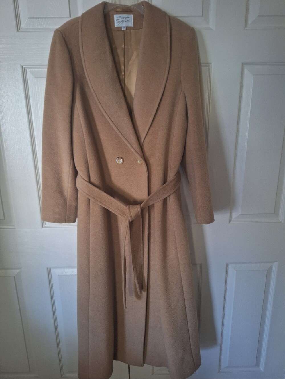 VTG/RARE Saxton Hall Camel Hair Coat